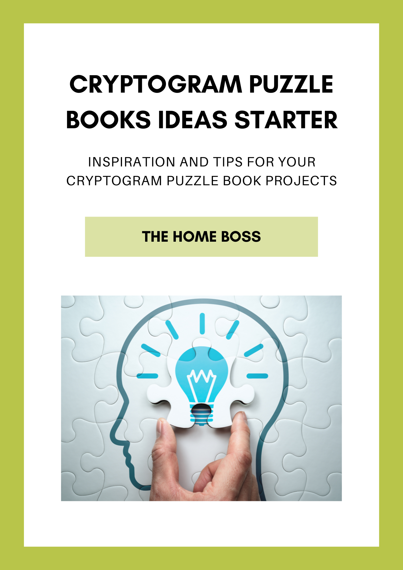 Cryptogram Puzzle Books Ideas Starter